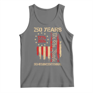 250 Years Semiquincentennial Tank Top 250th America Anniversary Independence Day TS11 Black Heather Print Your Wear