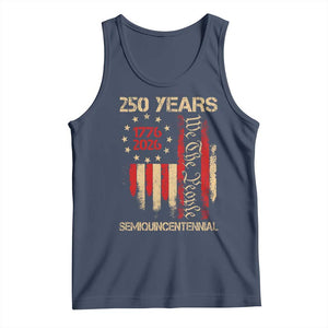 250 Years Semiquincentennial Tank Top 250th America Anniversary Independence Day TS11 Navy Print Your Wear