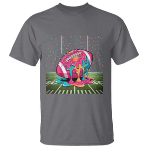 American Football Sprinkles Ice Cream Drip Field Goal T Shirt TS11 Charcoal Print Your Wear