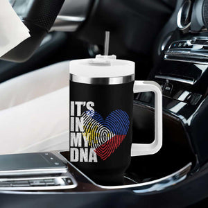 Filipino Pride Tumbler With Handle Its In My DNA Patriotic Philippines Flag TS11 Print Your Wear