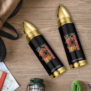 Thanksgiving Tis The Season Bullet Tumbler American Football Pumpkin Fall Season TS11 Print Your Wear