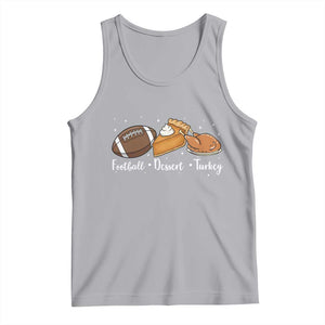 Funny Political Fall Season Tank Top Football Dessert Turkey Thanksgiving TS11 Athletic Heather Print Your Wear