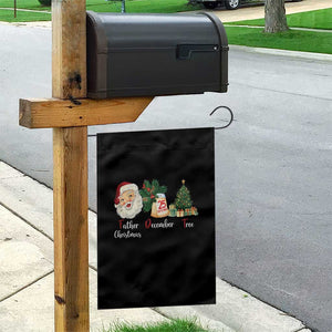 Funny Political Christmas Garden Flag Father Christmas December Tree TS11 Print Your Wear