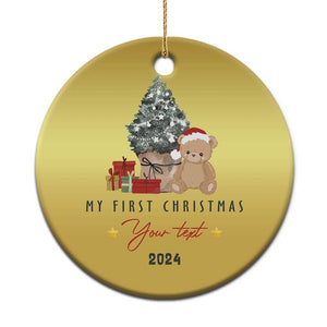 Personalized First Xmas Christmas Ornament Custom Name Toys Xmas Tree TS11 Print Your Wear