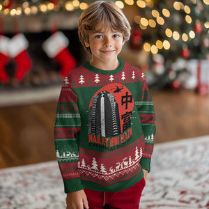 Funny Nakatomi Plaza Ugly Christmas Sweater Xmas Party 1988 Vintage Japanese Style TS11 Christmas Print Your Wear