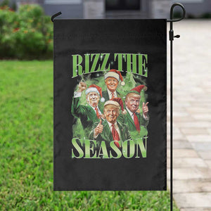 Funny Trump Christmas Garden Flag Rizz The Season Santa Trump Elf 47th US President TS11 Print Your Wear