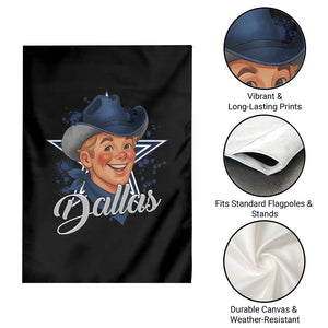 DFC Game Day Garden Flag Funny Blue Star Sport Fan Football Game TS11 Print Your Wear