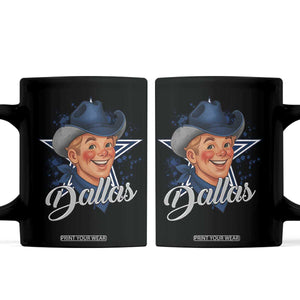 DFC Game Day Coffee Mug Funny Blue Star Sport Fan Football Game TS11 Black Print Your Wear