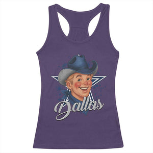 DFC Game Day Racerback Tank Top Funny Blue Star Sport Fan Football Game TS11 Purple Print Your Wear