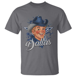 DFC Game Day T Shirt Funny Blue Star Sport Fan Football Game TS11 Charcoal Print Your Wear