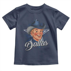 DFC Game Day Toddler T Shirt Funny Blue Star Sport Fan Football Game TS11 Navy Print Your Wear