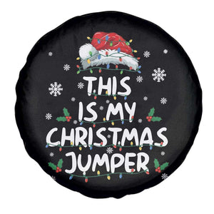 Funny British Christmas Spare Tire Cover This Is My Christmas Jumper TS11 Print Your Wear