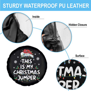 Funny British Christmas Spare Tire Cover This Is My Christmas Jumper TS11 Print Your Wear