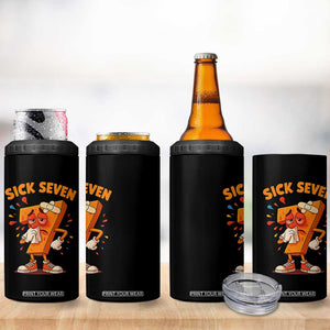 Funny Sick Seven 67 Meme 4 in 1 Can Cooler Tumbler Six Seven Wordplay TS11 Print Your Wear