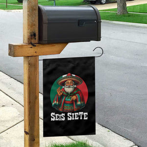 Funny Mexican Christmas 67 Garden Flag Seis Siete Santa In Mexico TS11 Print Your Wear