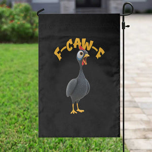 Funny F Caw F Guinea Fowl Garden Flag Cartoon Guinea Bird Poultry Humor TS11 Print Your Wear
