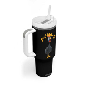 Funny F Caw F Guinea Fowl Tumbler With Handle Cartoon Guinea Bird Poultry Humor TS11 Print Your Wear