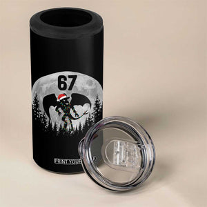 Funny Jersey Devil 67 Christmas Santa Hat Moon Night Stroll 4 in 1 Can Cooler Tumbler TS11 Print Your Wear