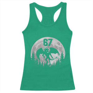 Funny Jersey Devil 67 Moon Night Stroll Racerback Tank Top TS11 Irish Green Print Your Wear