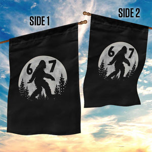 Funny Bigfoot 67 Night Stroll Moon Sasquatch Garden Flag TS11 Print Your Wear