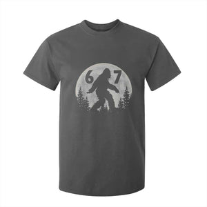 Funny Bigfoot 67 Night Stroll Moon Sasquatch T Shirt For Kid TS11 Dark Heather Print Your Wear