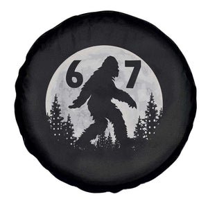 Funny Bigfoot 67 Night Stroll Moon Sasquatch Spare Tire Cover TS11 Print Your Wear