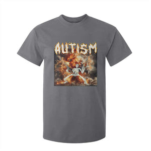 Funny Autism Skeleton Meme T Shirt For Kid Oddly Specific Dank Meme TS11 Charcoal Print Your Wear
