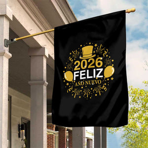 Spanish Mexican New Year 2026 Garden Flag Feliz Ano Nuevo NYE Party TS11 Print Your Wear