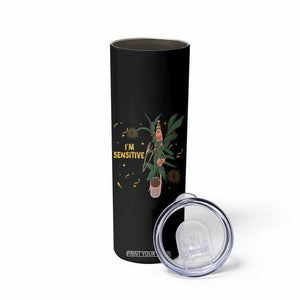 Funny Marcus The Worm New Year Skinny Tumbler I Am Sensitive NYE Party Firework TS11 Print Your Wear