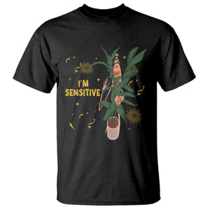 Funny Marcus The Worm New Year T Shirt I Am Sensitive NYE Party Firework TS11 Black Print Your Wear