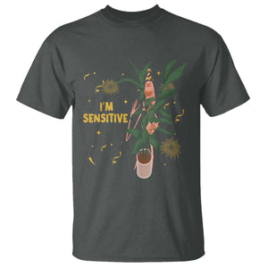 Funny Marcus The Worm New Year T Shirt I Am Sensitive NYE Party Firework TS11 Dark Heather Print Your Wear