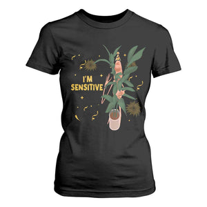 Funny Marcus The Worm New Year T Shirt For Women I Am Sensitive NYE Party Firework TS11 Black Print Your Wear