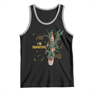 Funny Marcus The Worm New Year Tank Top I Am Sensitive NYE Party Firework TS11 Black Athletic Heather Print Your Wear