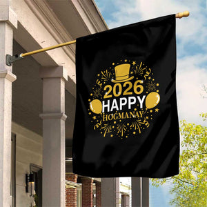 Scottish New Year 2026 Garden Flag Happy Hogmanay NYE Party TS11 Print Your Wear