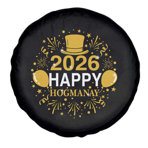 Scottish New Year 2026 Spare Tire Cover Happy Hogmanay NYE Party TS11 Print Your Wear