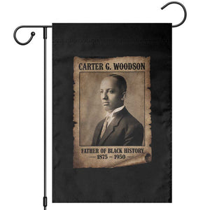 Carter G Woodson Garden Flag Father Of Black History Month Old Paper Graphic TS11 Black Print Your Wear