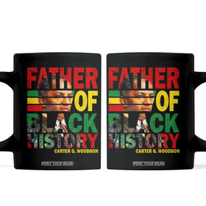 Carter G Woodson Coffee Mug Father Of Black History Month TS11 Black Print Your Wear
