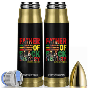 Carter G Woodson Bullet Tumbler Father Of Black History Month TS11 Black Print Your Wear