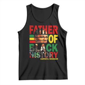 Carter G Woodson Tank Top Father Of Black History Month TS11 Black Print Your Wear