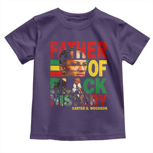 Carter G Woodson Toddler T Shirt Father Of Black History Month TS11 Purple Print Your Wear
