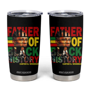 Carter G Woodson Tumbler Cup Father Of Black History Month TS11 Black Print Your Wear