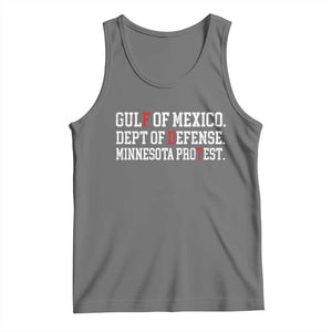 Gulf Of Mexico Dept Of Defense Minnesota Tank Top Funny Political American Pride TS11 Black Heather Print Your Wear