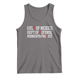 Gulf Of Mexico Dept Of Defense Minnesota Tank Top Funny Political American Pride TS11 Deep Heather Print Your Wear