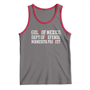 Gulf Of Mexico Dept Of Defense Minnesota Tank Top Funny Political American Pride TS11 Deep Heather Red Print Your Wear
