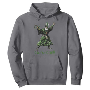 Funny St Patrick's Day Hoodie Go'n Git Saint Patrick Snake TS11 Charcoal Print Your Wear