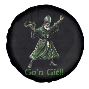 Funny St Patrick's Day Spare Tire Cover Go'n Git Saint Patrick Snake TS11 Print Your Wear
