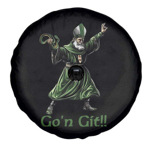 Funny St Patrick's Day Spare Tire Cover Go'n Git Saint Patrick Snake TS11 Print Your Wear