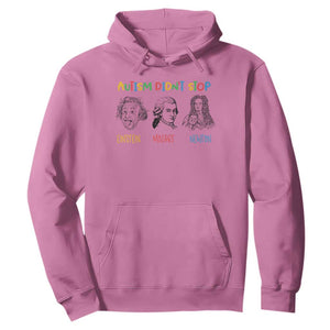 Autism Didn't Stop Einstein Mozart Newton Hoodie Autism Awareness TS11 Azalea Print Your Wear