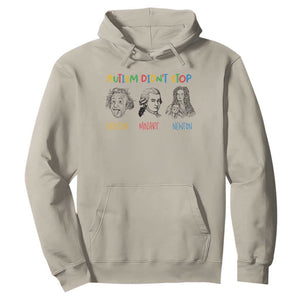 Autism Didn't Stop Einstein Mozart Newton Hoodie Autism Awareness TS11 Sand Print Your Wear