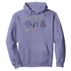 Autism Didn't Stop Einstein Mozart Newton Hoodie Autism Awareness TS11 Violet Print Your Wear